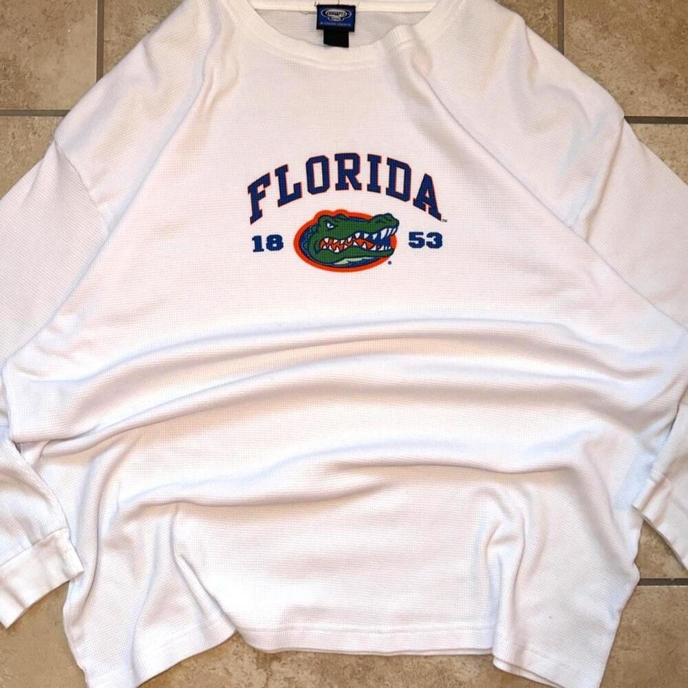 Florida Gators Waffle Knit Sweatshirt - Size L